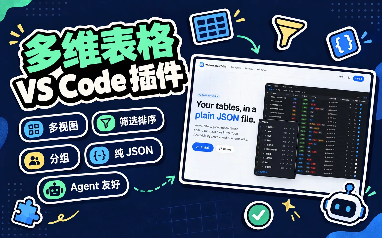 Weilanx 多维表格